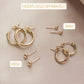 Simple Stud Earrings