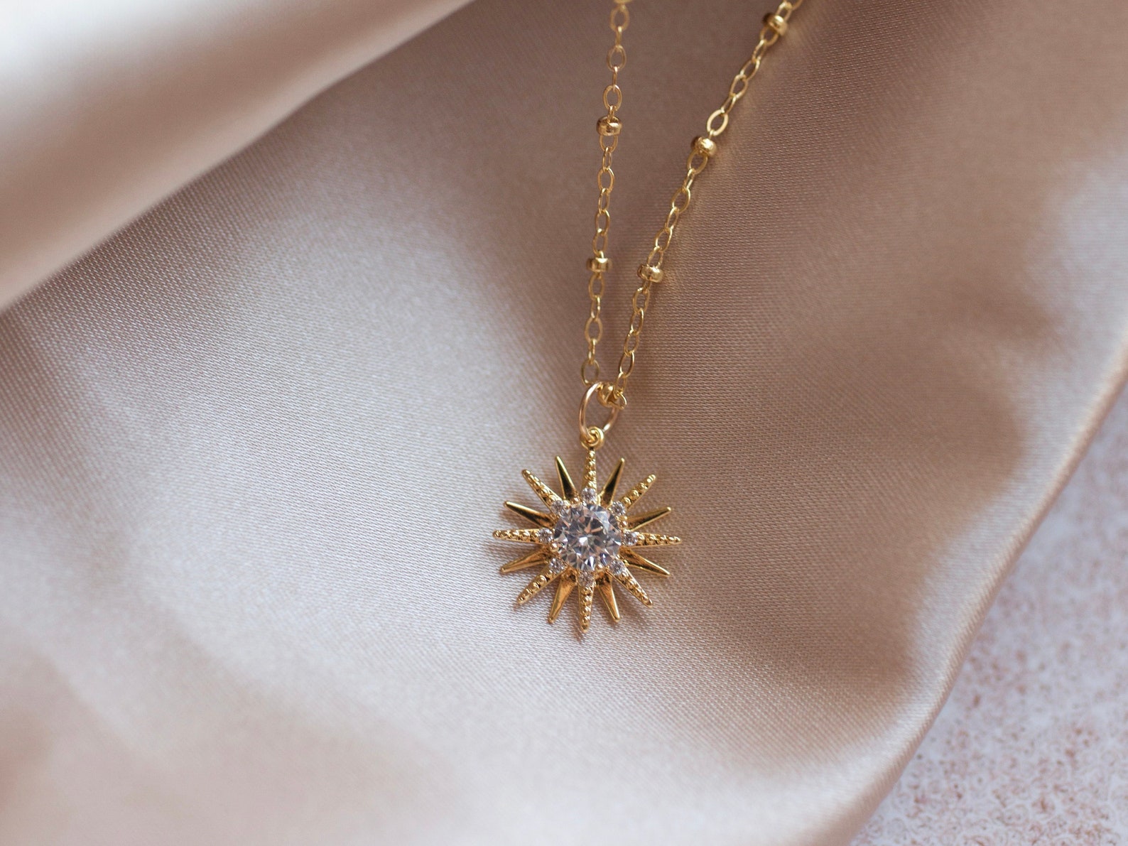 Sparkling Star Necklace