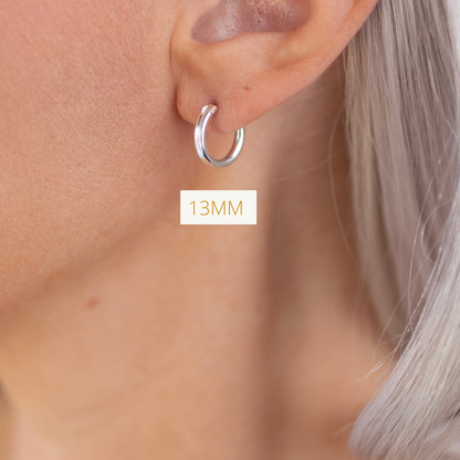 Sterling Silver Hoops