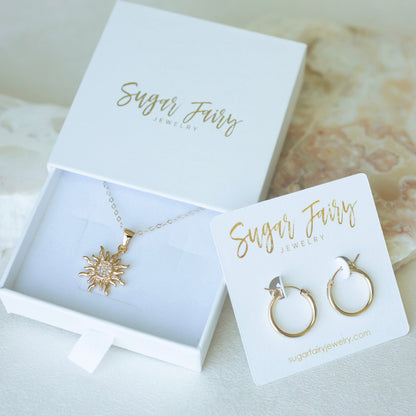 Sugar Fairy Initial Necklace