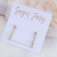 Trinity Drop Earrings