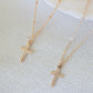 Tiny Cross Necklace For Women