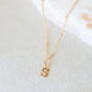 Tiny Letter Necklace