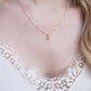 Tiny Letter Necklace