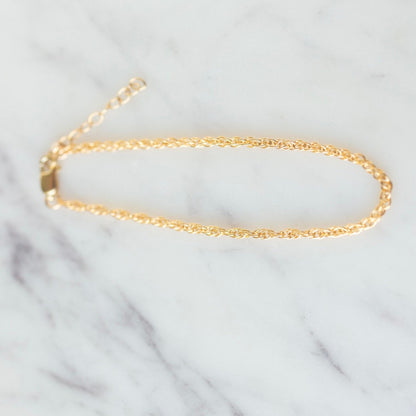 dainty gold bracelets