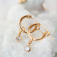 gold earring