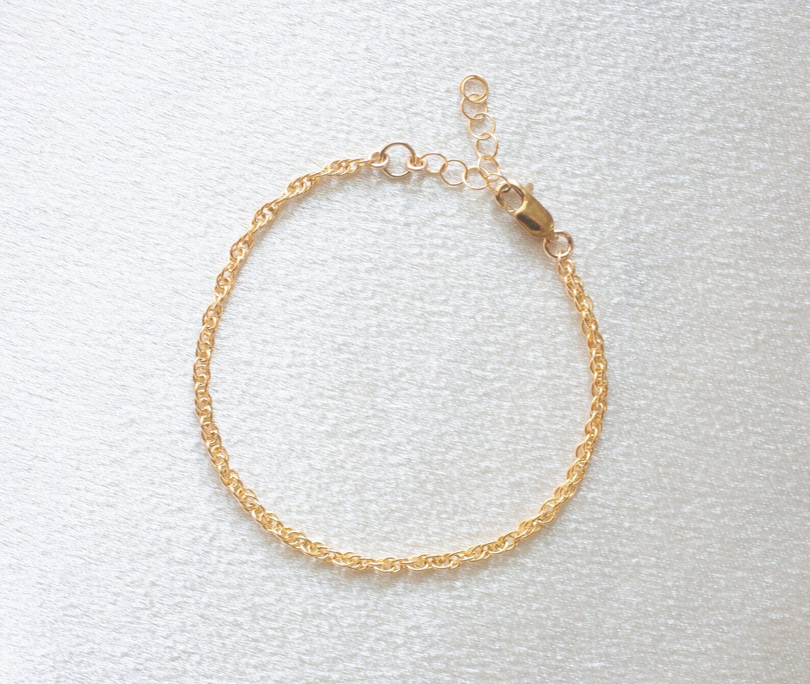 gold filled bracelet