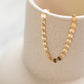 gold filled disc bracelet