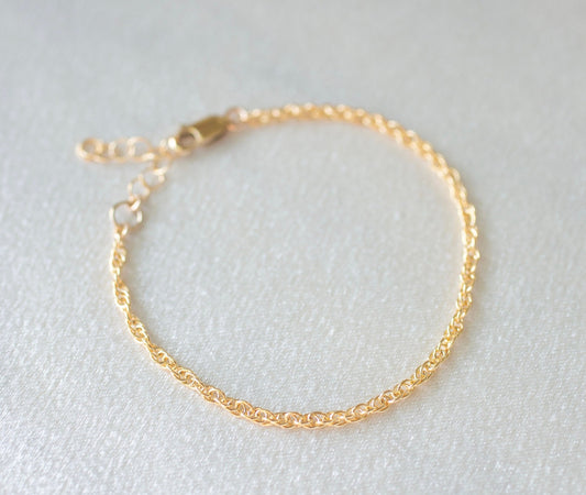 rope chain bracelet
rope chain anklet