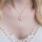 starburst necklace gold