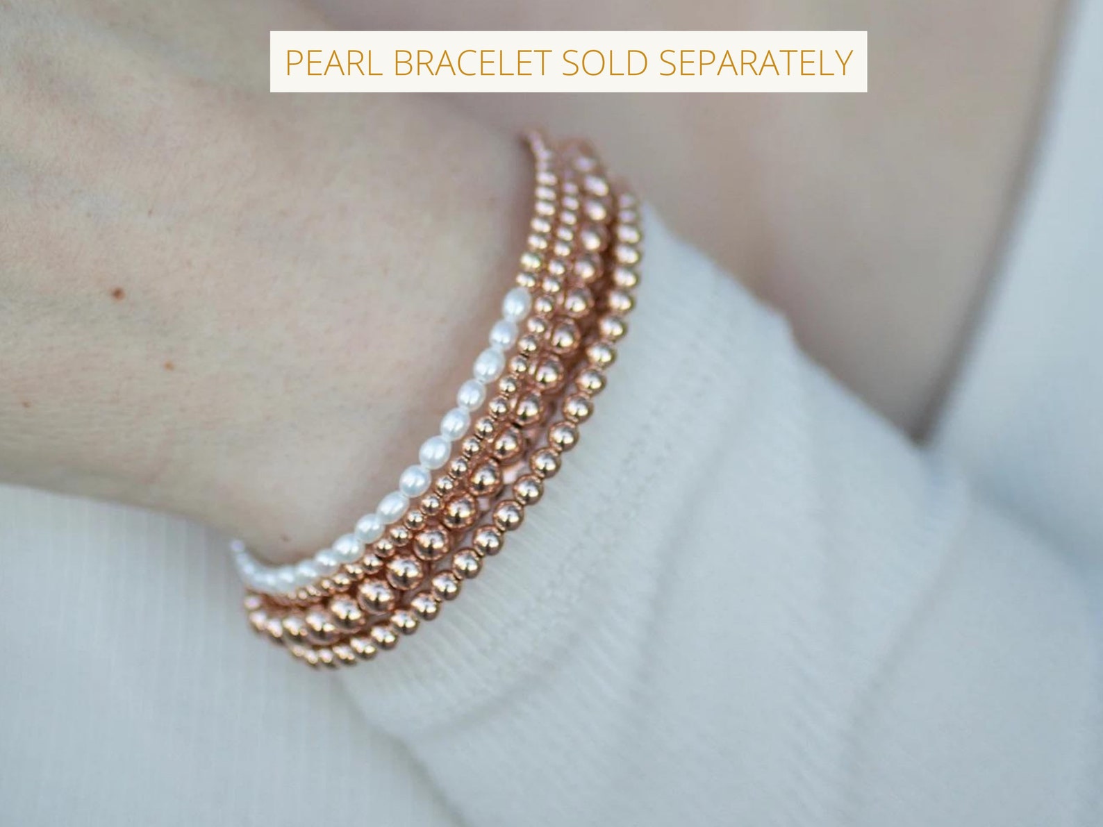 womens rose gold bracelets